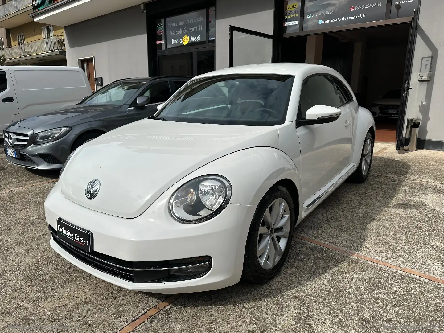 Volkswagen Maggiolino 1.6 TDI Design Wit - 1