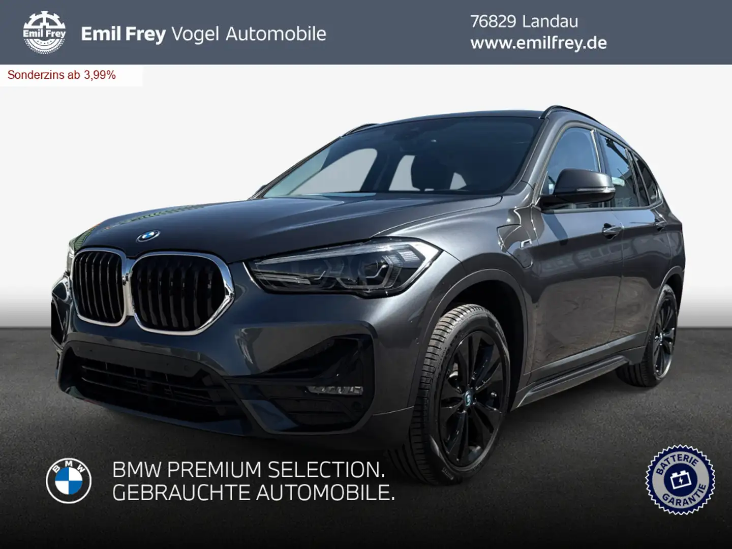 BMW X1 xDrive25e Sport Line *SHZ*PDC*RFK* Grijs - 1