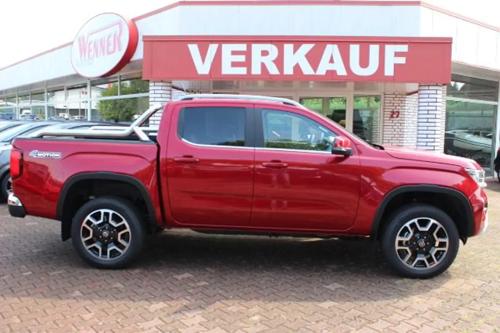 Volkswagen Amarok 3.0 TDI V6 Style 4Motion DOKA  20 Zoll. + AHK + LE Rot - 1