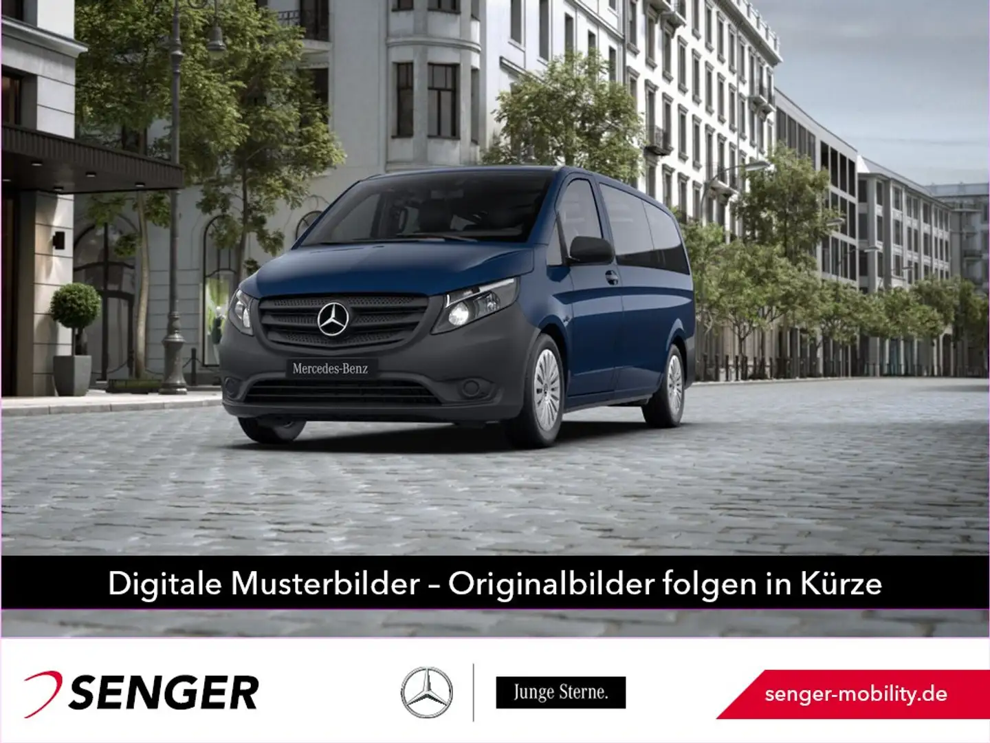 Mercedes-Benz Vito 114 CDI Tourer Pro lang Kamera Navi 9G Blau - 1