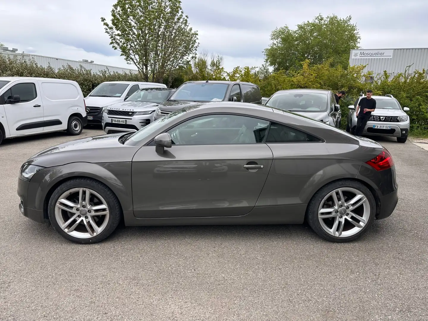 Audi Coupe Alb - 2