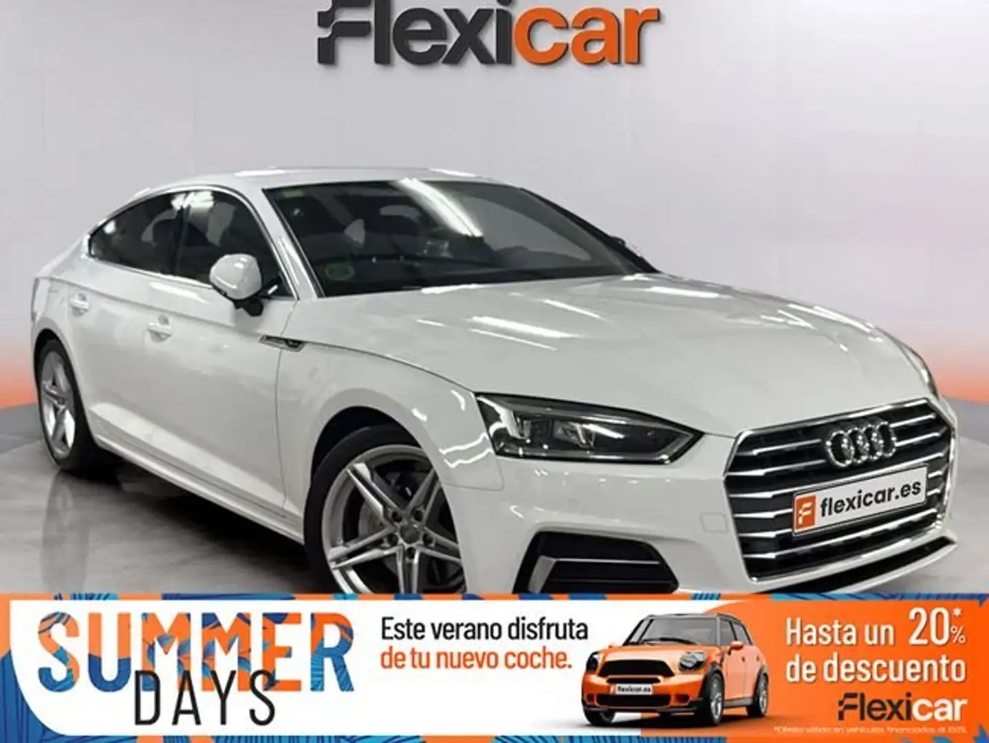 Audi A5 Sportback 2.0TDI S tronic 140kW Blanco - 1