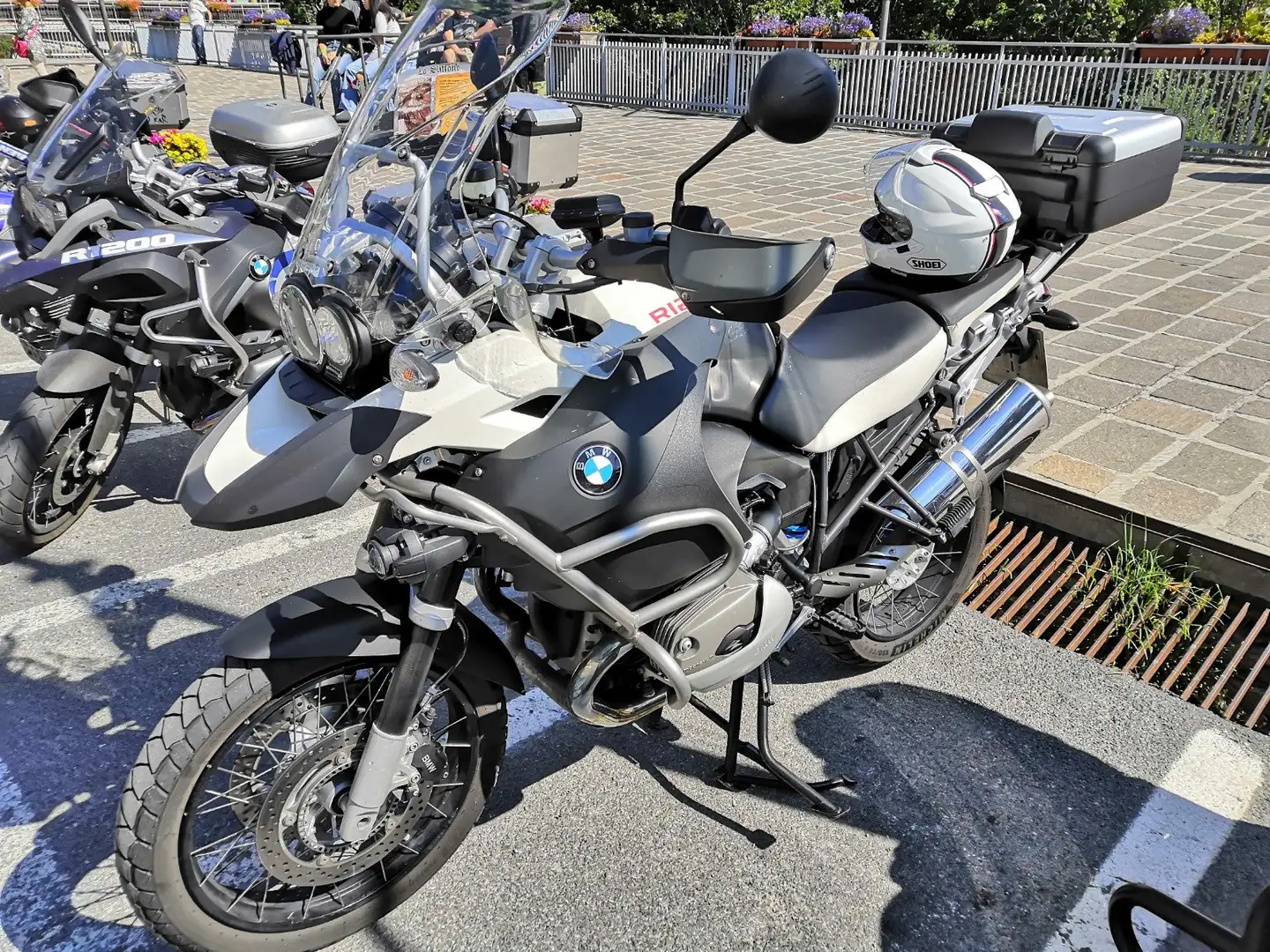 BMW R 1200 GS Adventure Blanc - 2