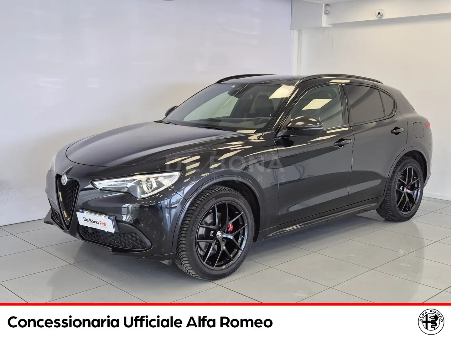Alfa Romeo Stelvio 2.0 t veloce ti q4 280cv auto Nero - 1