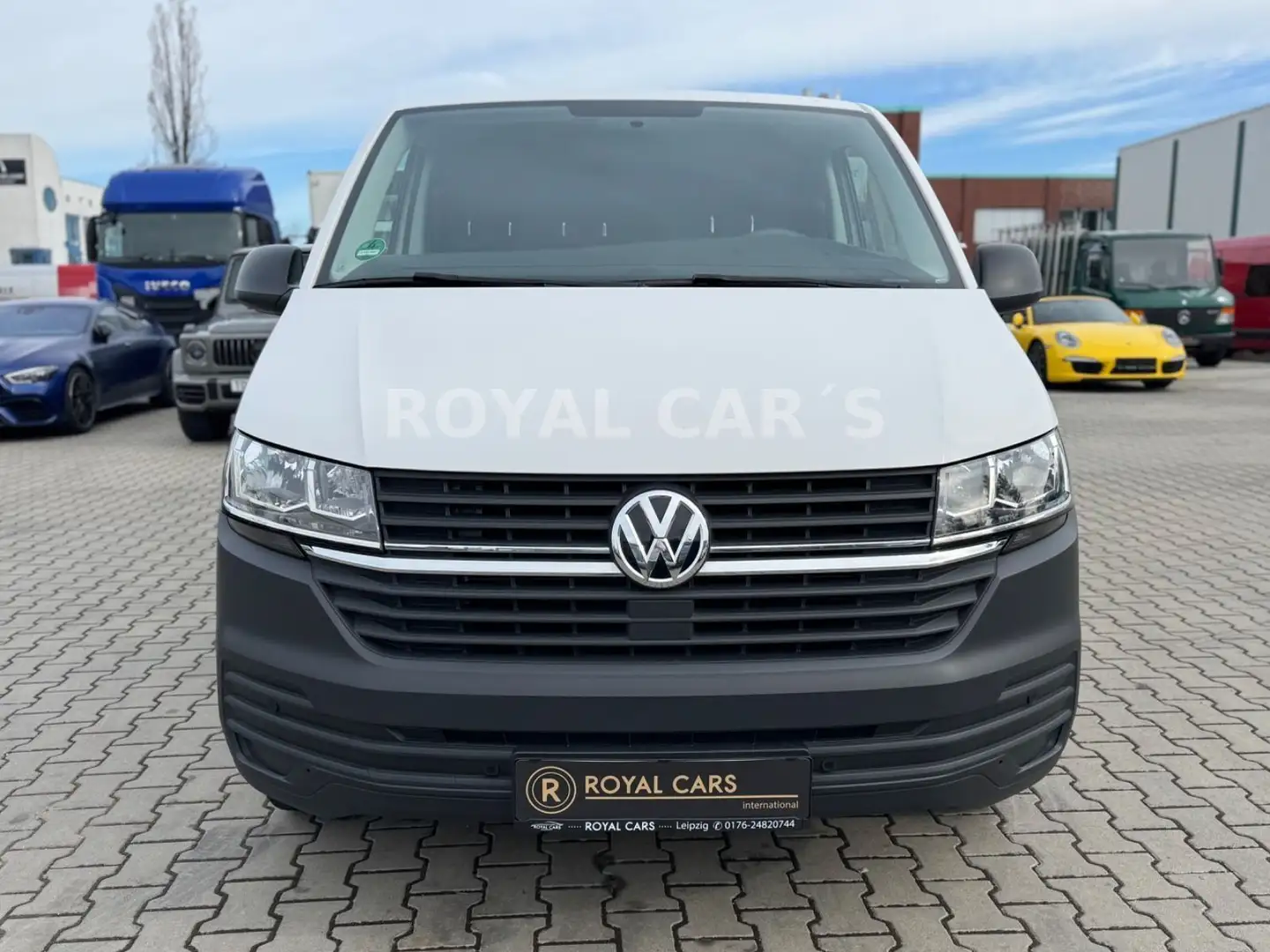 Volkswagen T6 Transporter T6 2.0 TDI Transporter|Regal WÜRTH|1HAND|DEU FZG Blanco - 2