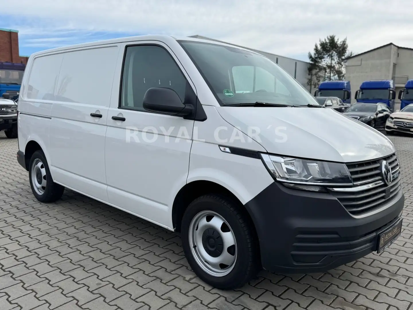 Volkswagen T6 Transporter T6 2.0 TDI Transporter|Regal WÜRTH|1HAND|DEU FZG Blanco - 1