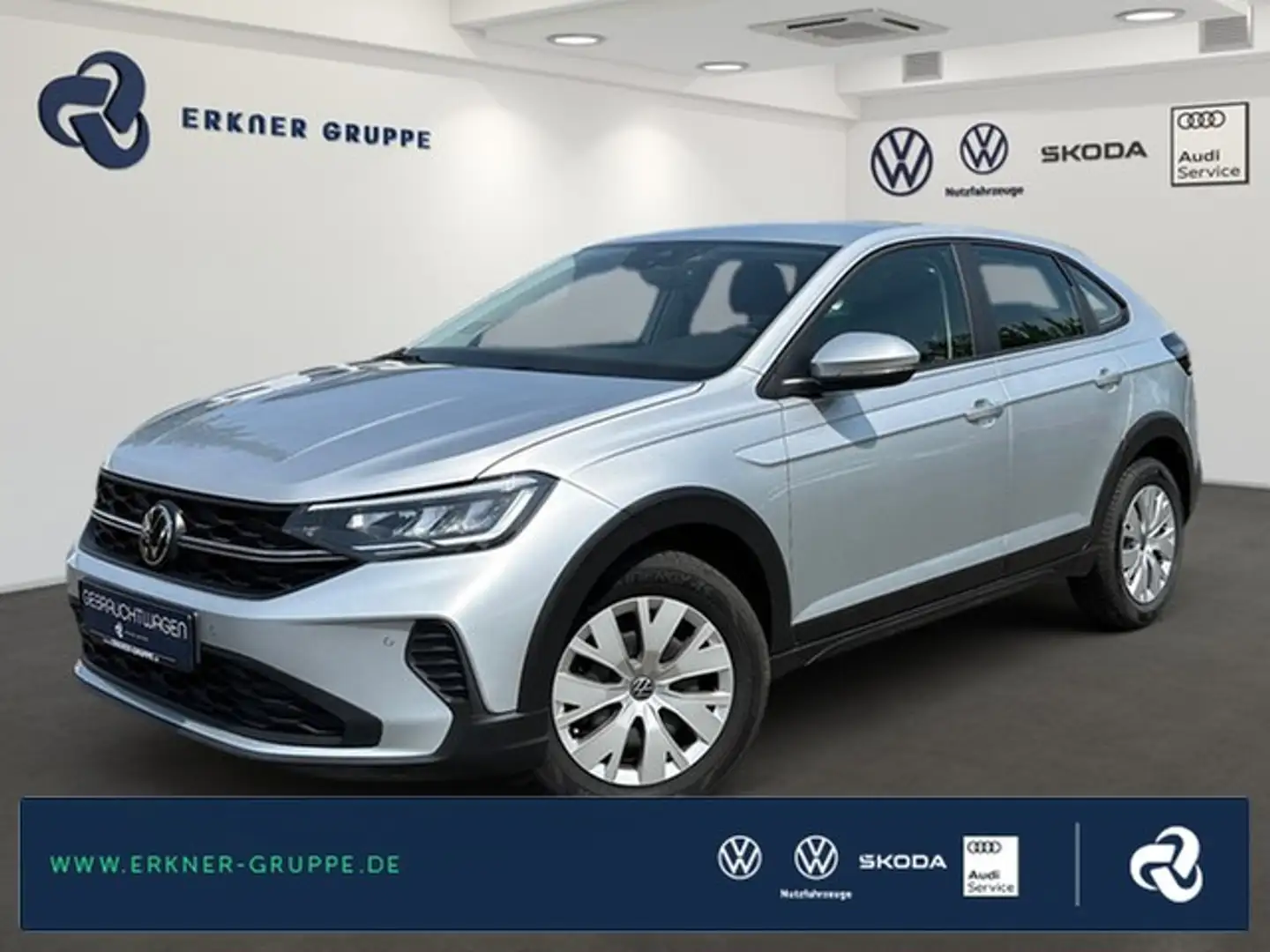 Volkswagen Taigo 1.0TSI LED+ACC+APP-CONNECT+DIGICOCKPIT+++++ Silber - 1