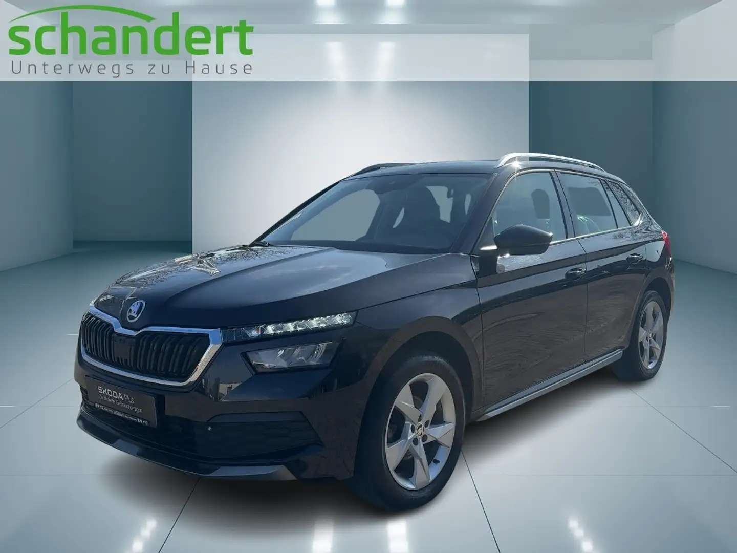 Skoda Kamiq 1.0 TSI Style LED Klimaautomatik Schwarz - 1