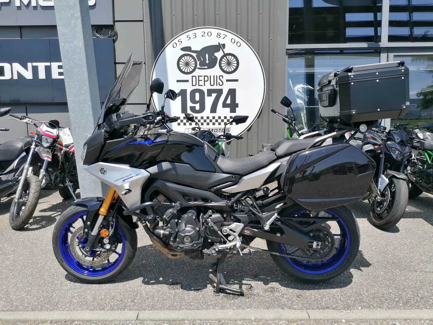 Yamaha Tracer 900 Bleu - 1