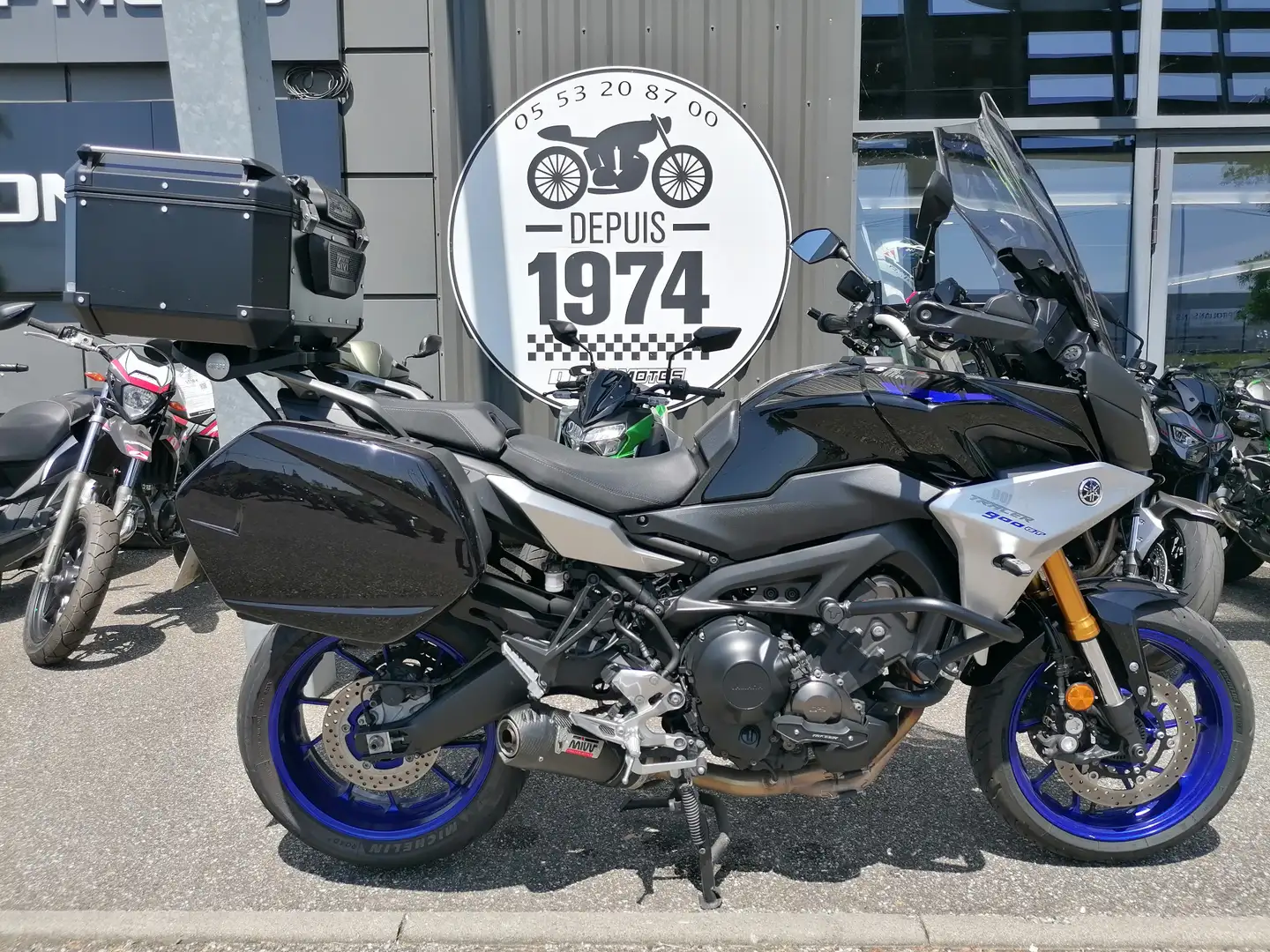 Yamaha Tracer 900 Bleu - 2