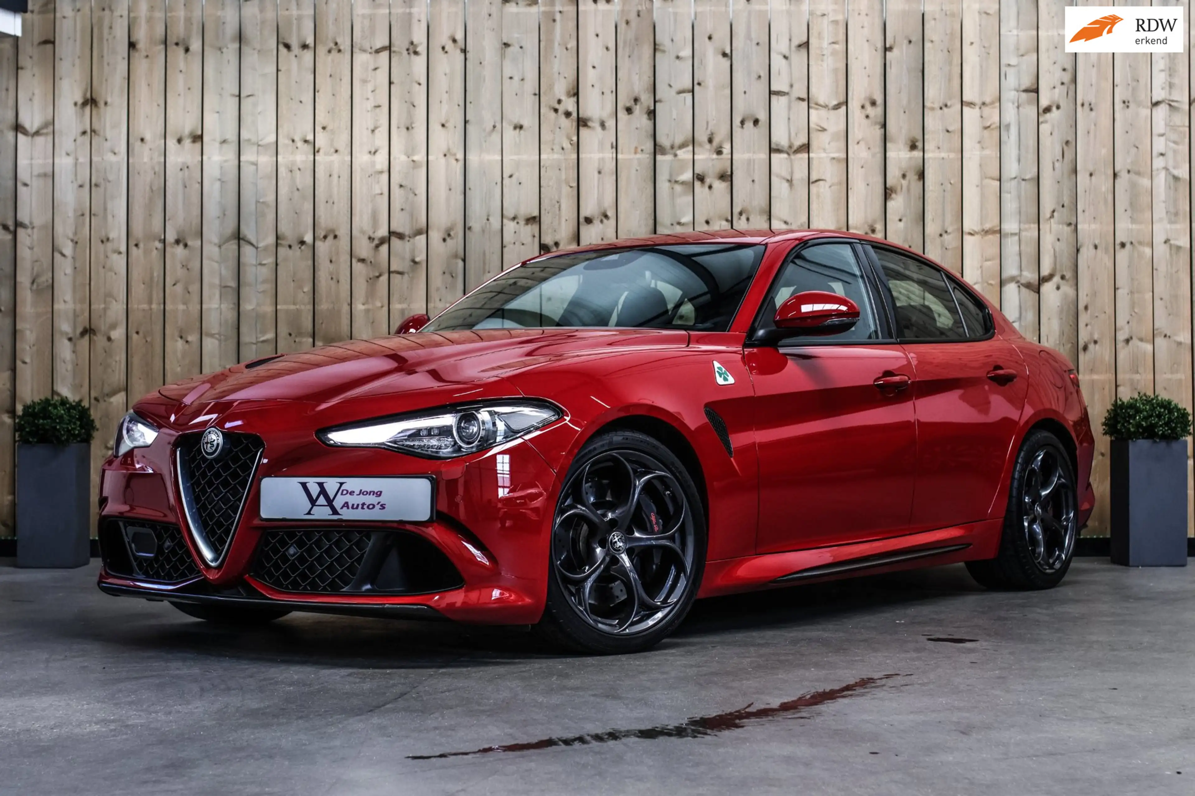 Alfa Romeo Giulia 2.9 V6 Quadrifoglio *Kuipstoelen*H/K*ACC*1e eigena