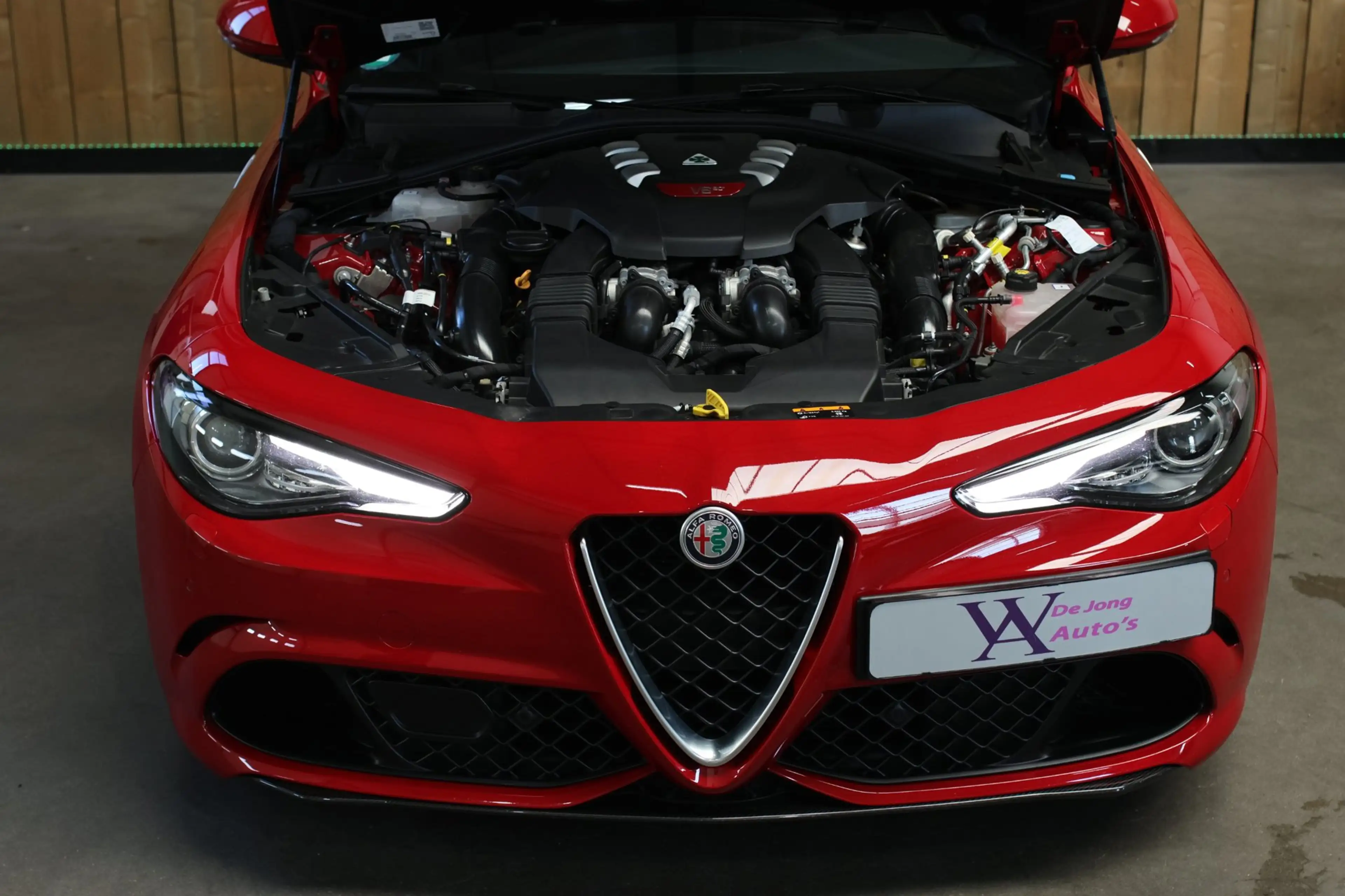 Alfa Romeo Giulia 2.9 V6 Quadrifoglio *Kuipstoelen*H/K*ACC*1e eigena — photo 8