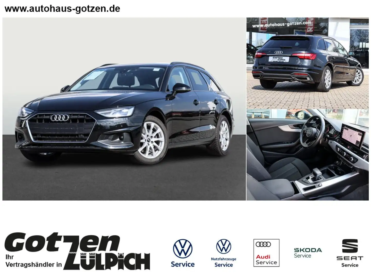 Audi A4 Avant 35 2.0 TFSI Navi Businesspaket Bluetooth Negro - 1