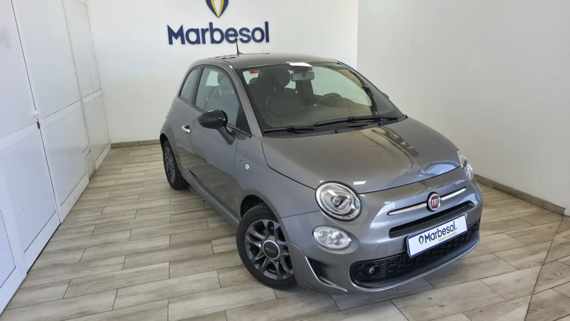 Fiat 500 1.0 Hybrid Connect 52kW Gris - 1