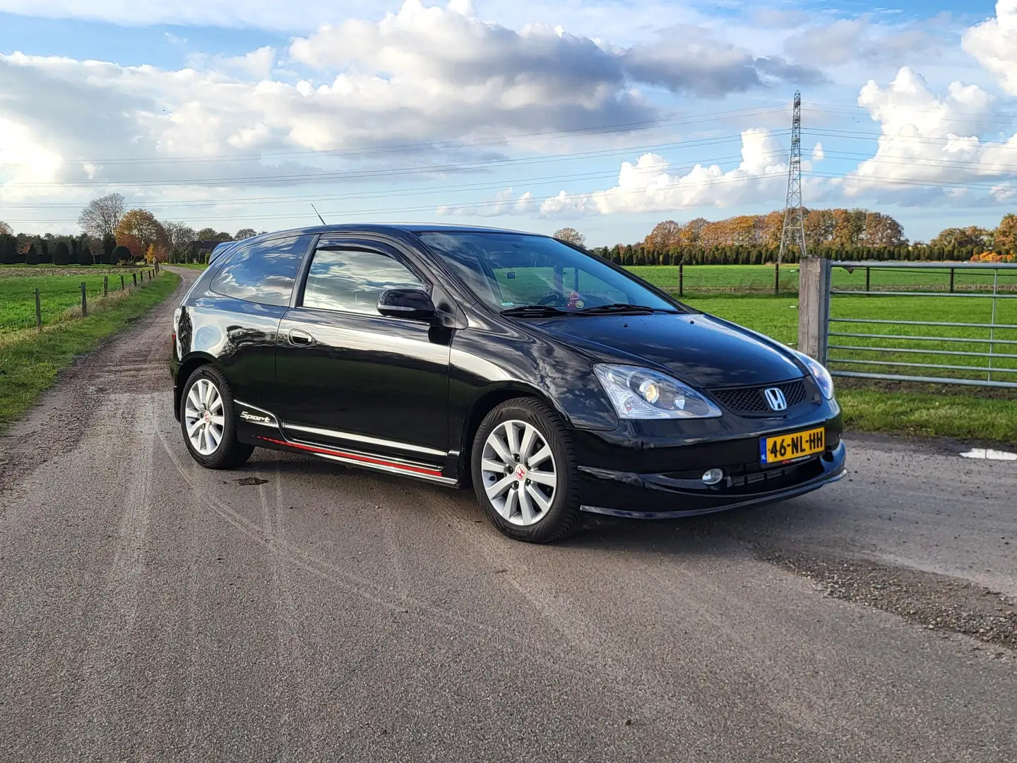 Honda Civic Civic 1.4i Sport Zwart - 2