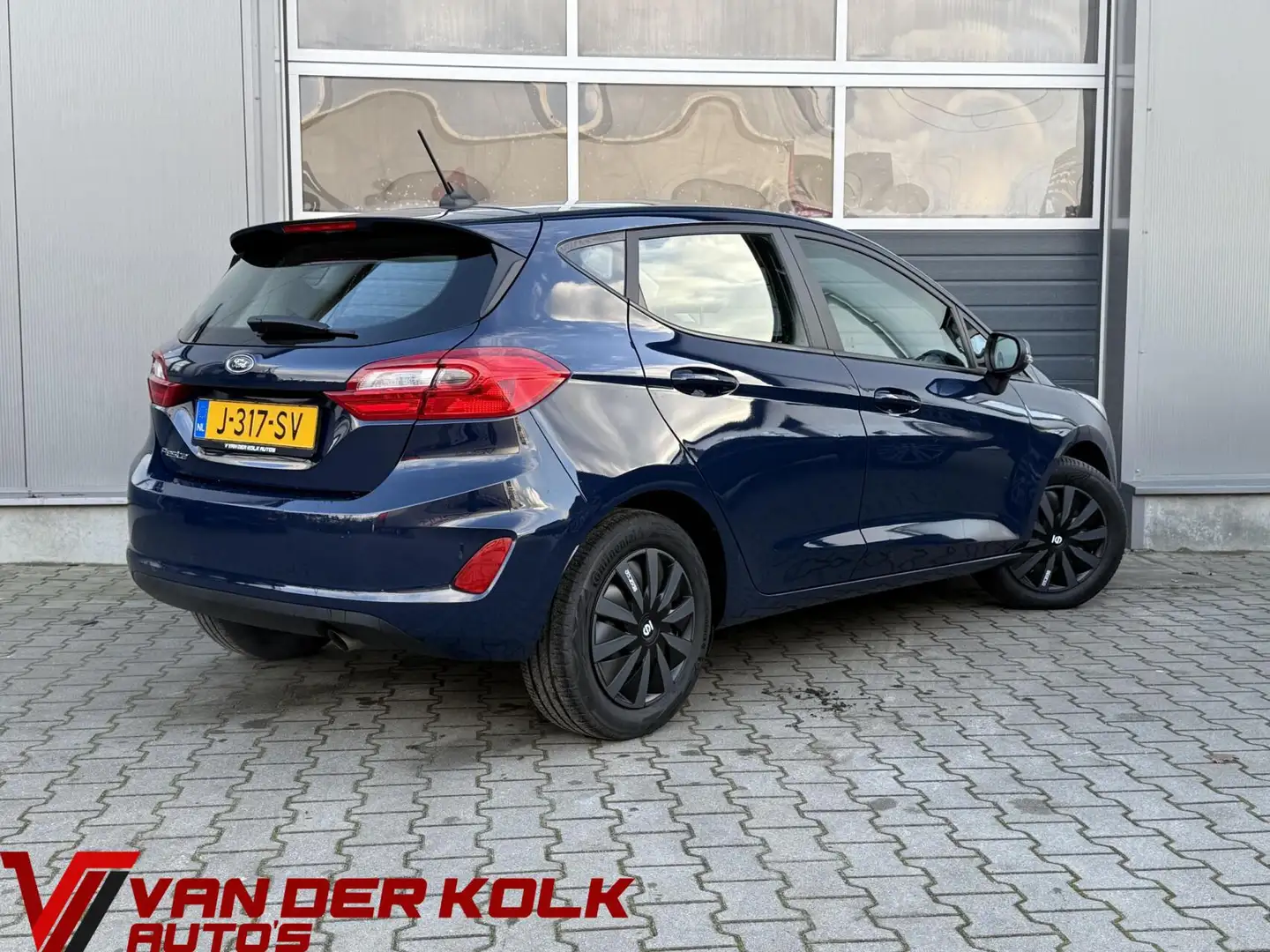 Ford Fiesta 1.0 EcoBoost Connected CarPlay Airco Cruise 1e Eig Blauw - 2