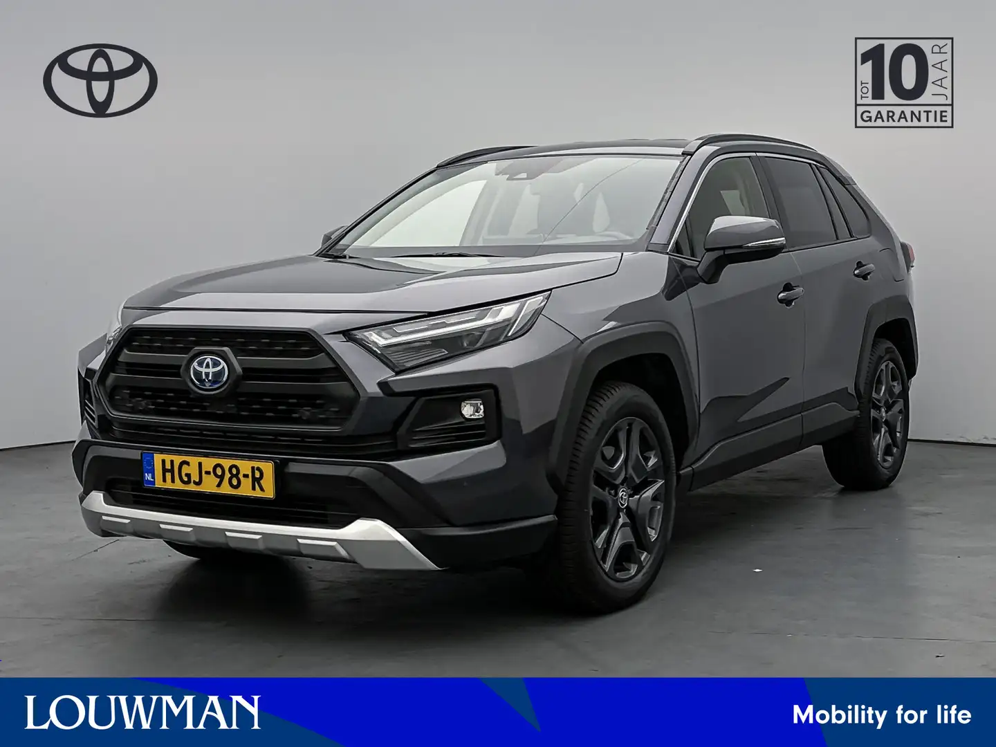 Toyota RAV 4 2.5 Hybrid AWD ADVENTURE | 1650 kg trekgewicht | T Grijs - 1