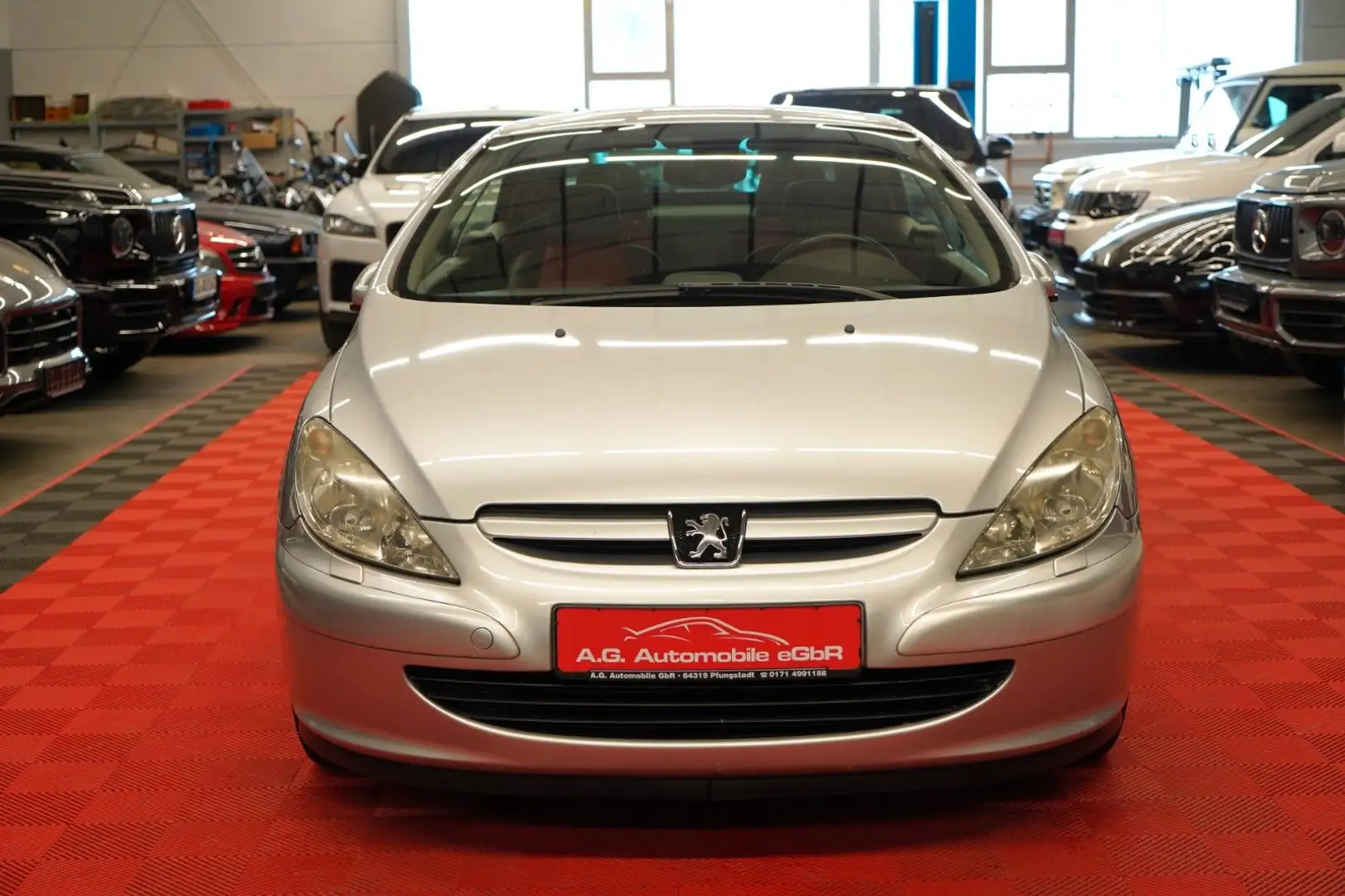Peugeot 307 CC 2.0 Cabrio Klimaaut*Sitzh*Einparkh* Silber - 2