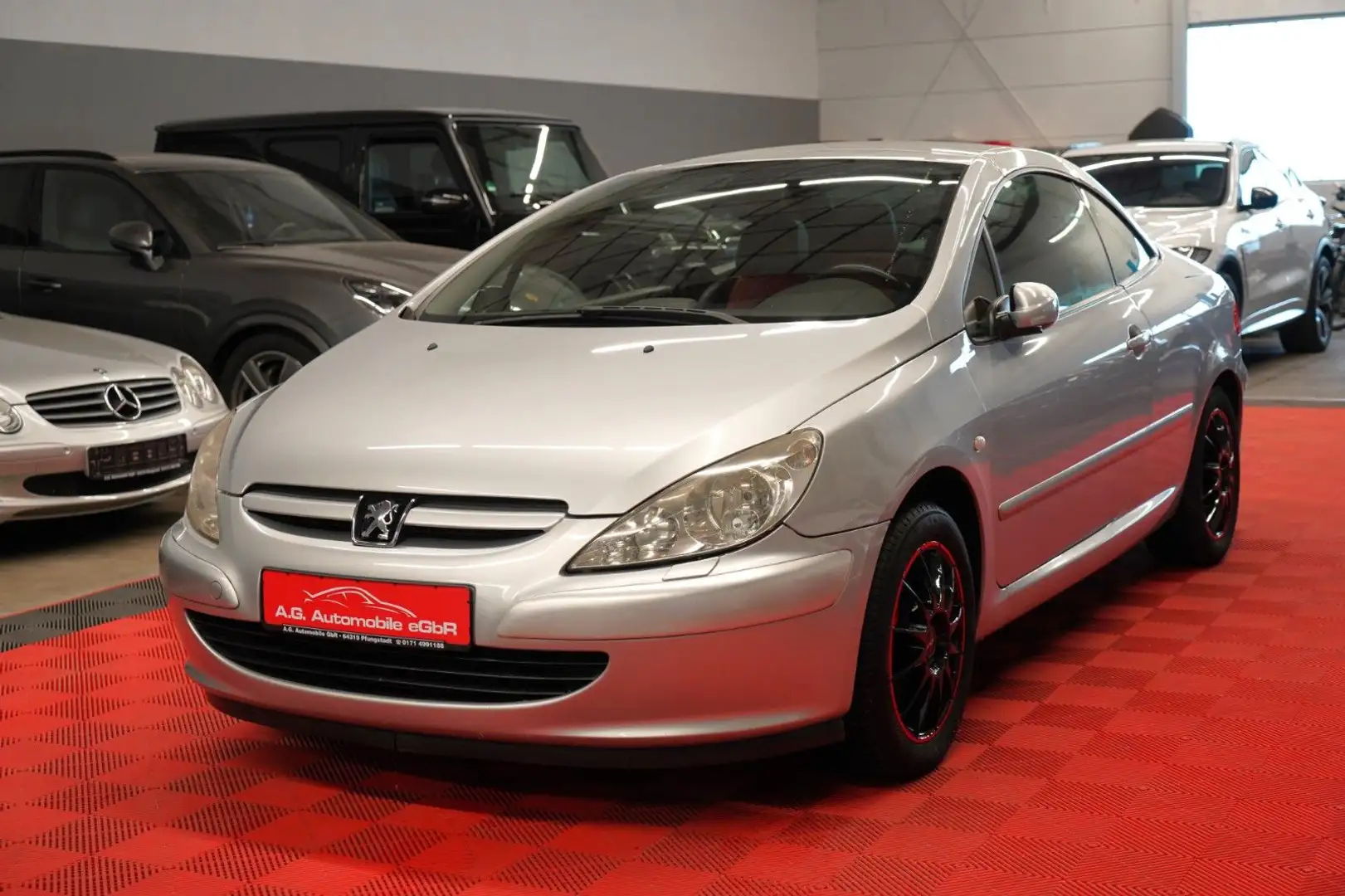 Peugeot 307 CC 2.0 Cabrio Klimaaut*Sitzh*Einparkh* Silber - 1