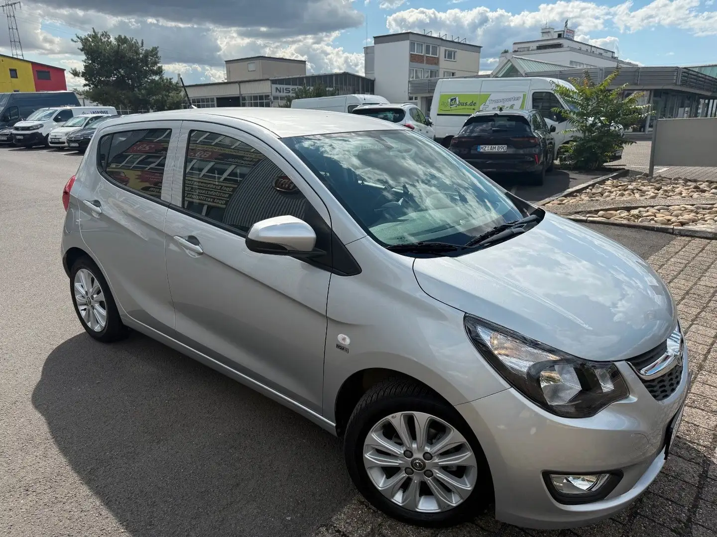 Opel Karl 120 Jahre 1.0 (73PS) SHZ, LHZ, PDC Zilver - 1