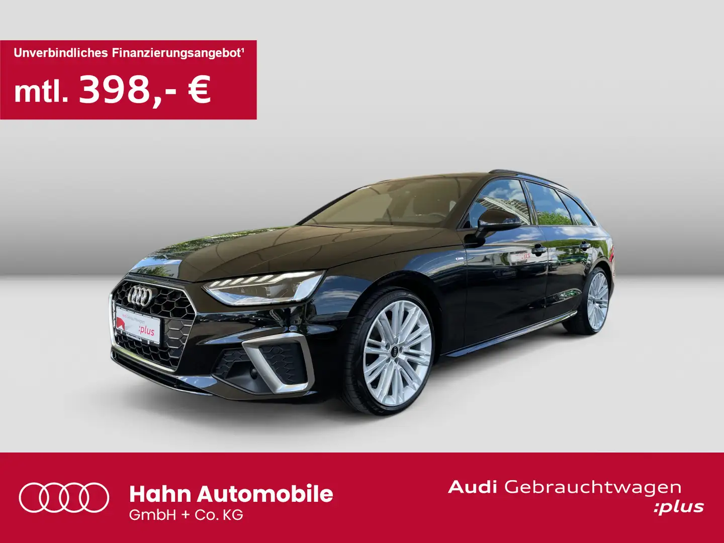 Audi A4 30TDI S-tronic S-line Navi HUD LED ACC Noir - 1
