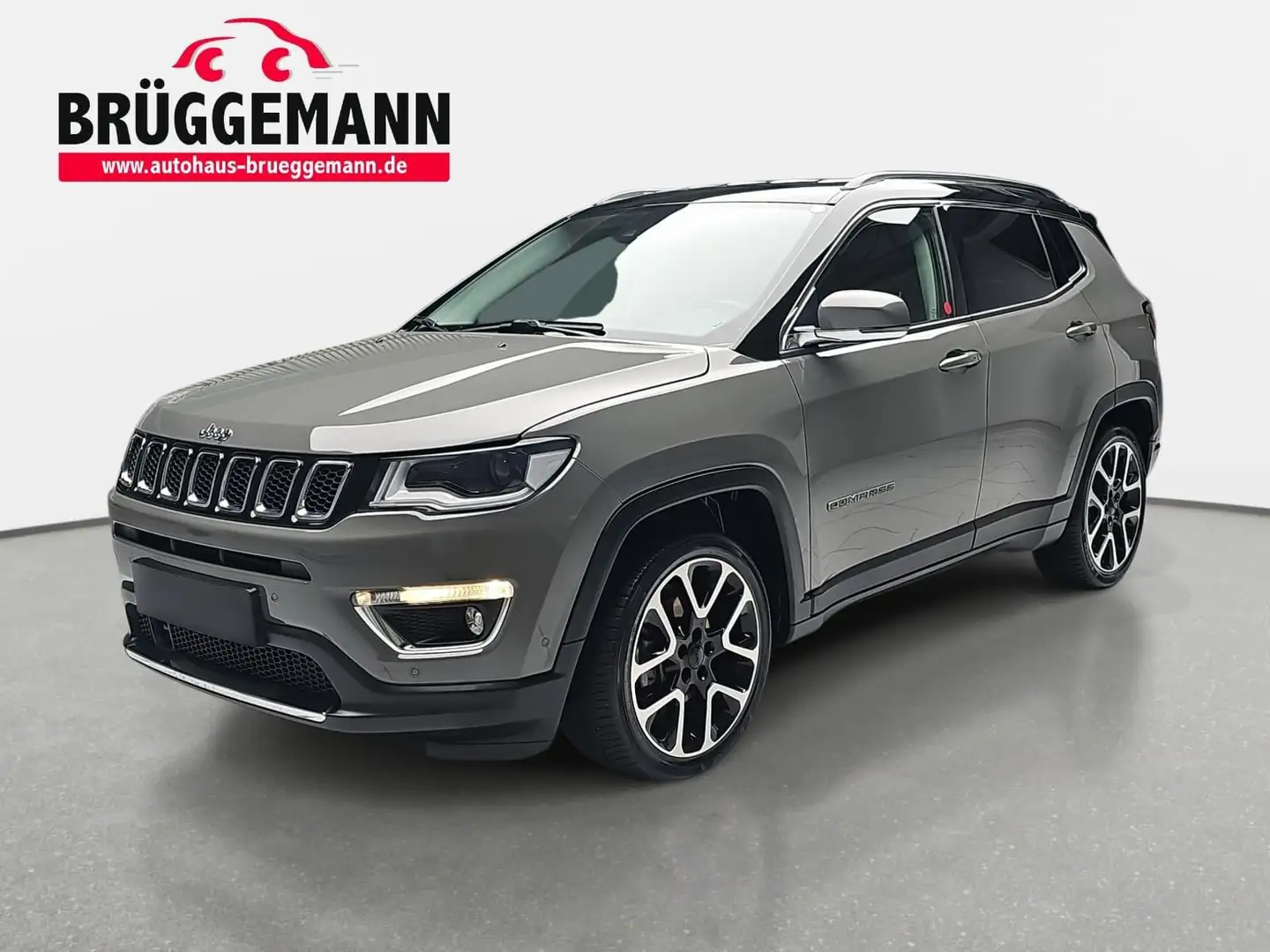 Jeep Compass COMPASS 1.3 T-GDI 2WD LIMITED DCT NAVI XENON LEDER Gris - 1