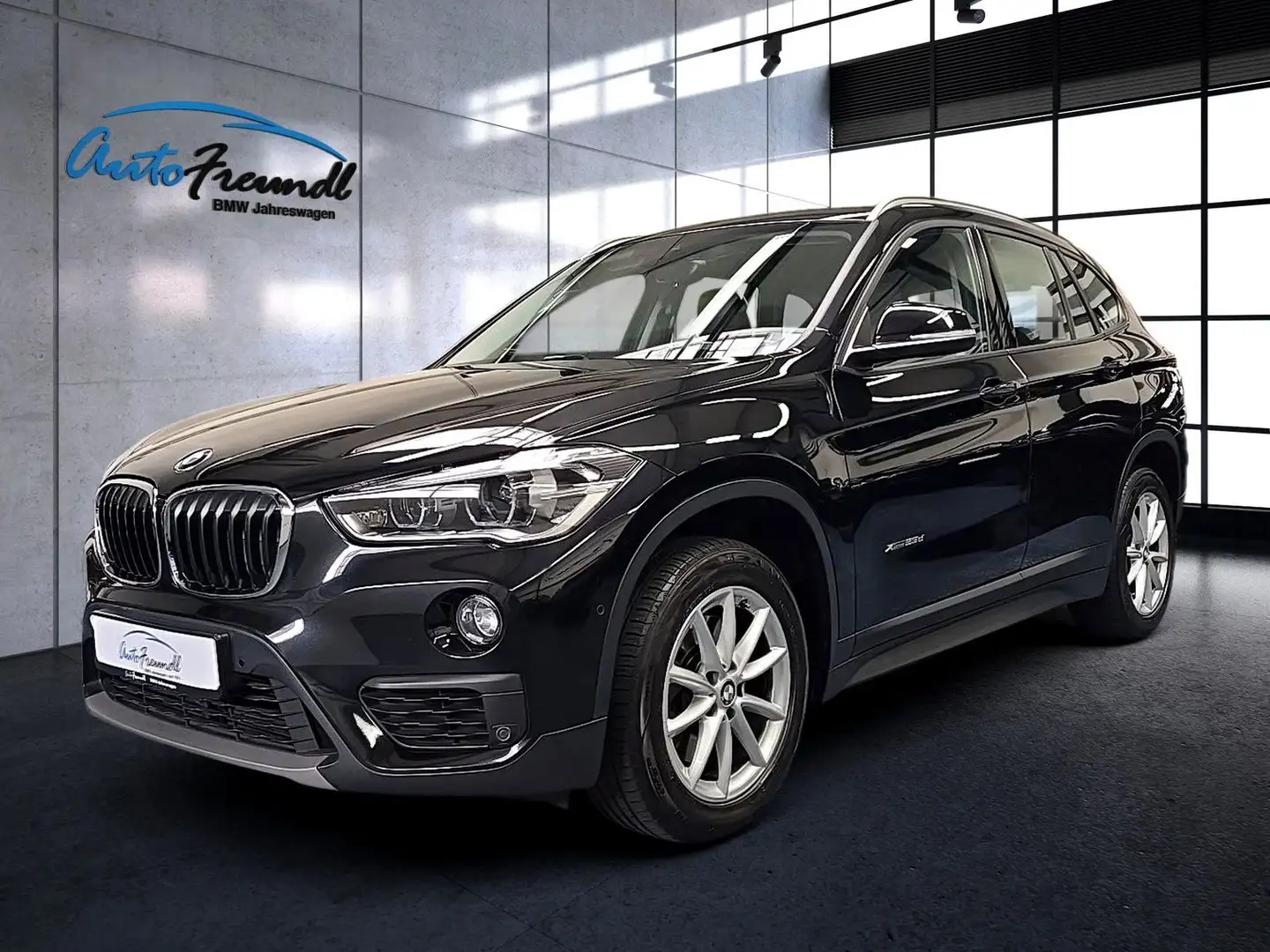 BMW X1 xDrive25d *HuD*M LKR*LED+* Noir - 1