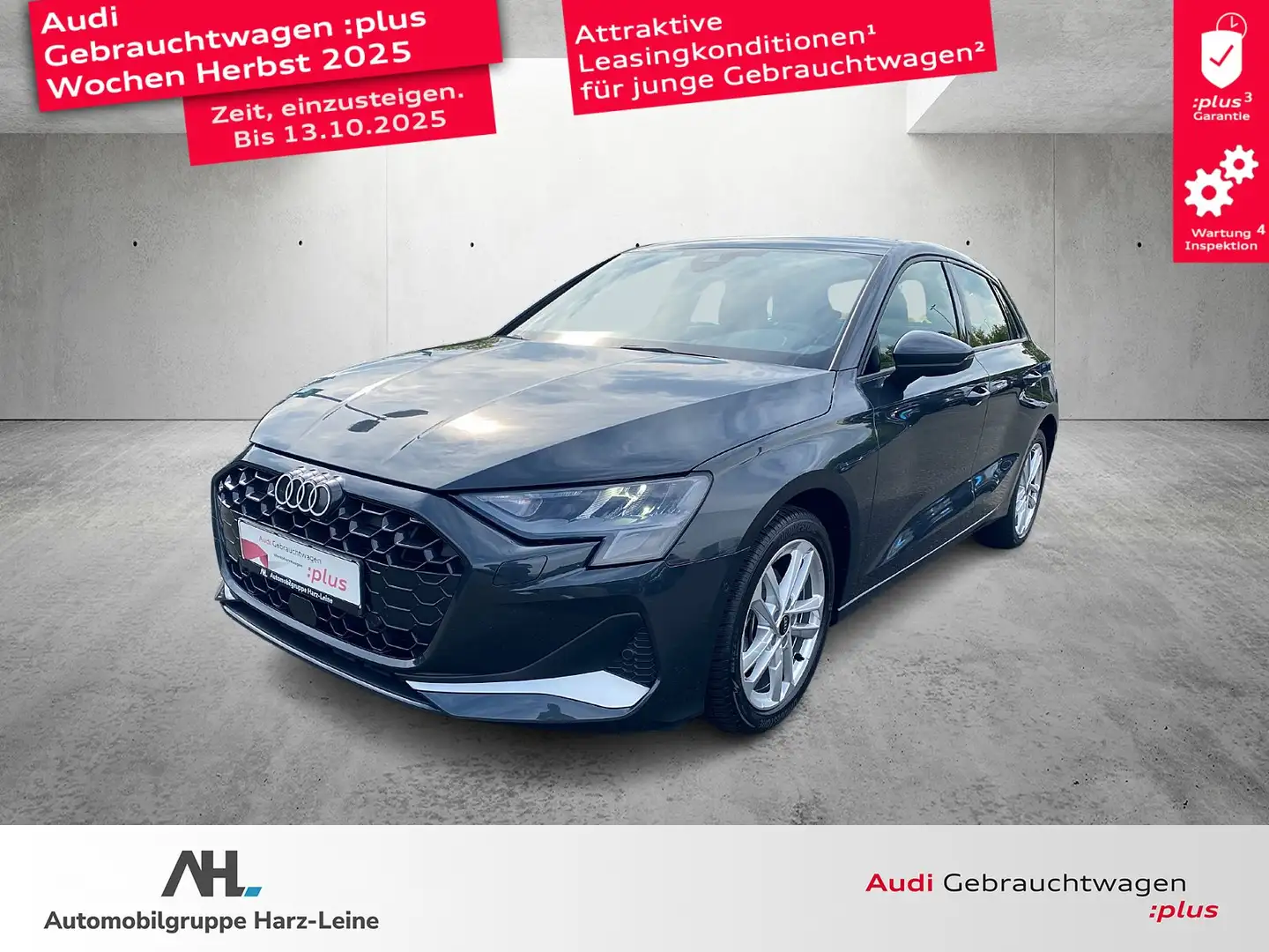 Audi A3 Sportback 35 TFSI advanced AHK Navi ACC VC+ RFK DA Grau - 1