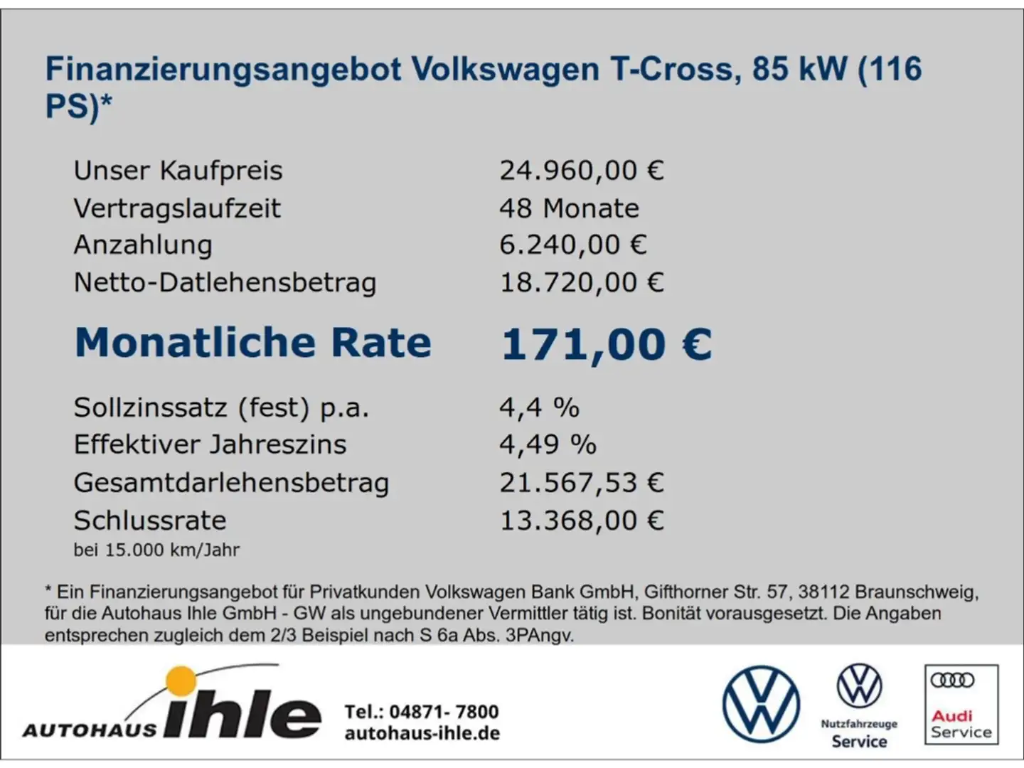Volkswagen T-Cross Life 1,0 TSI Gar.03.2029 AHK+IQ-DRIVE+R-FAHRKAMERA Grau - 2