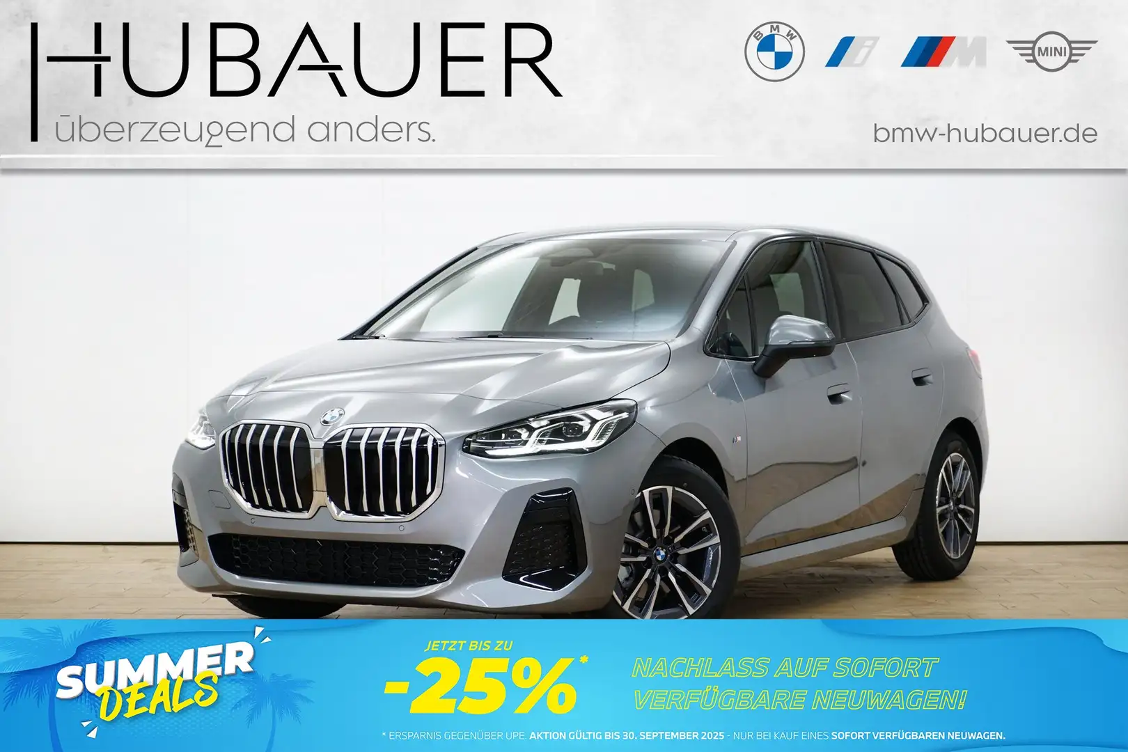 BMW 220 i Active Tourer [M Sport, AHK, ACC, RFK] DAB Gri - 1
