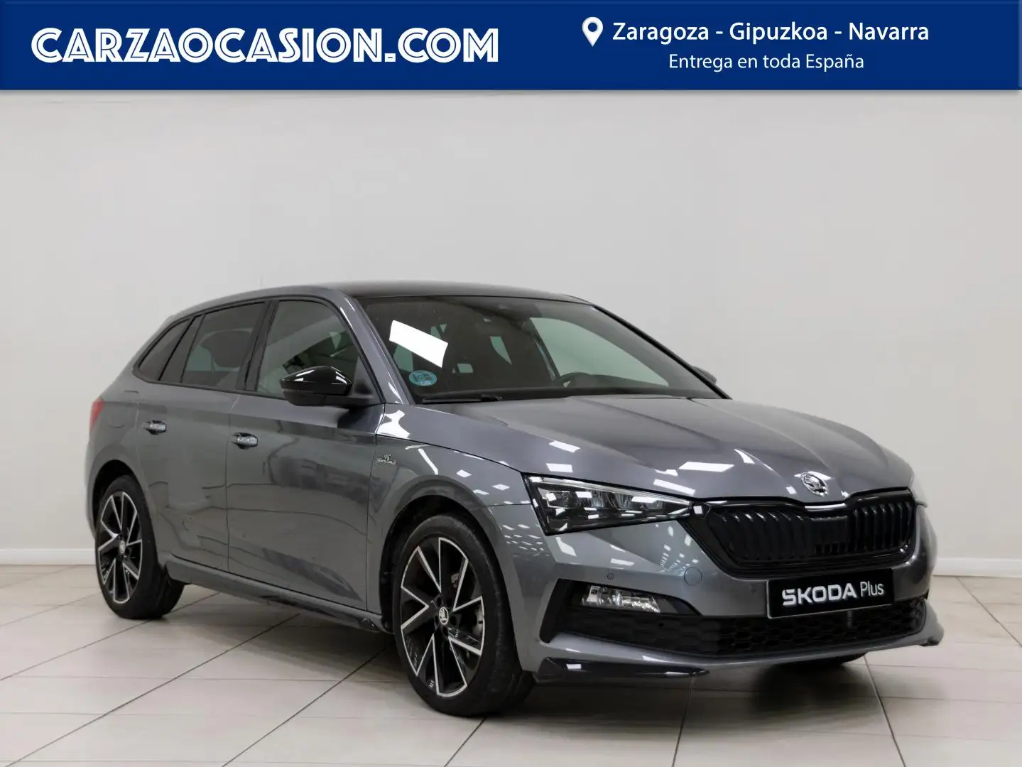 Skoda Scala 1.0 TSI Monte Carlo DSG 85kW Gris - 1