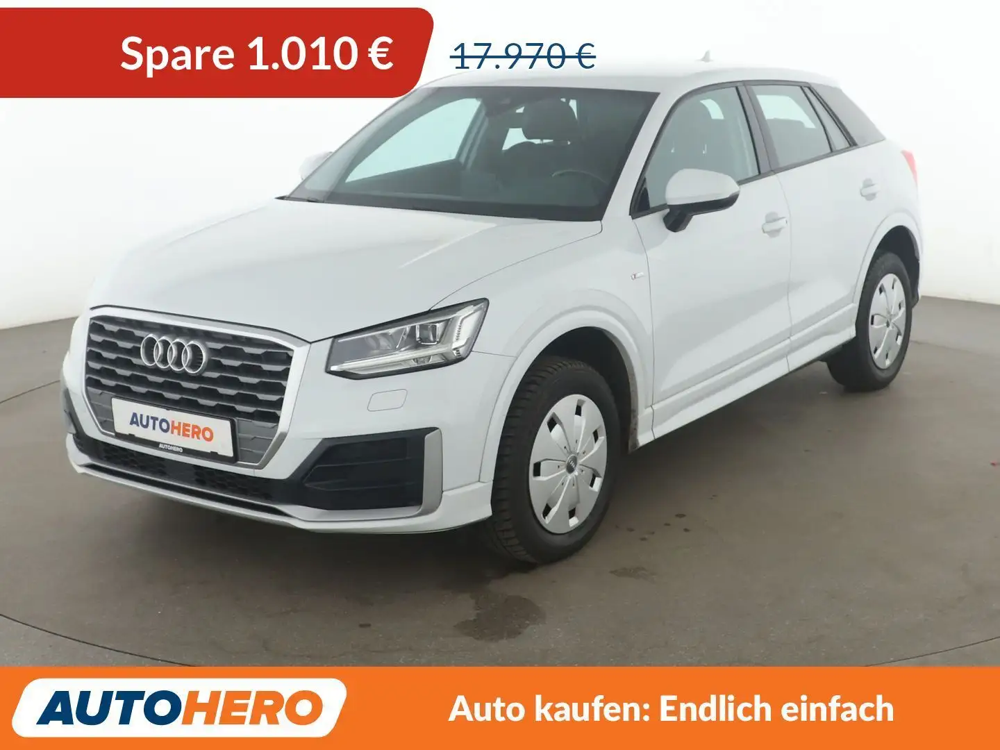 Audi Q2 1.6 TDI Sport edition*SLINE*NAVI*ACC*LED*PDC*SHZ* Weiß - 1
