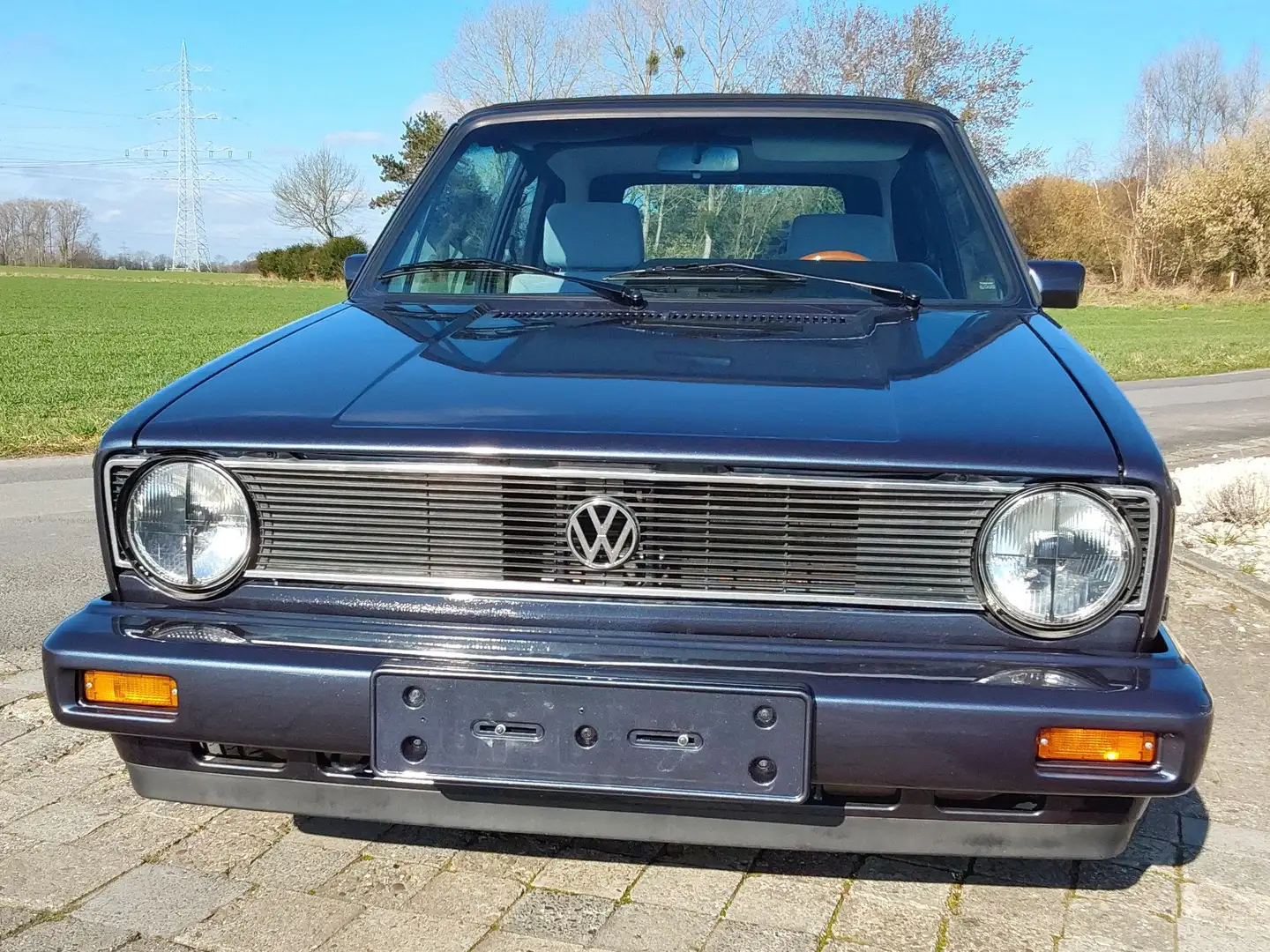 Volkswagen Golf Cabriolet Golf I Cabriolet Cabrio Blau - 1