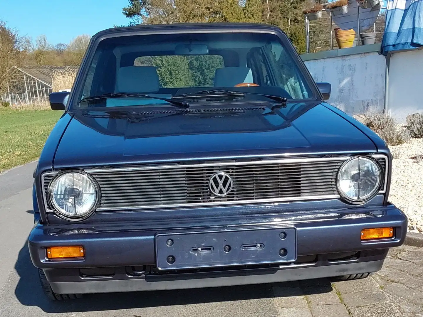 Volkswagen Golf Cabriolet Golf I Cabriolet Cabrio Blau - 2