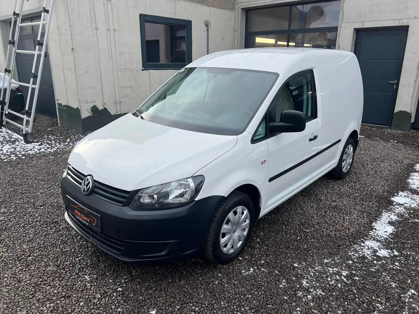 Volkswagen Caddy Kasten KLIMA, AHK, ZAHNRIEMEN ERNEUERT USW. Weiß - 1