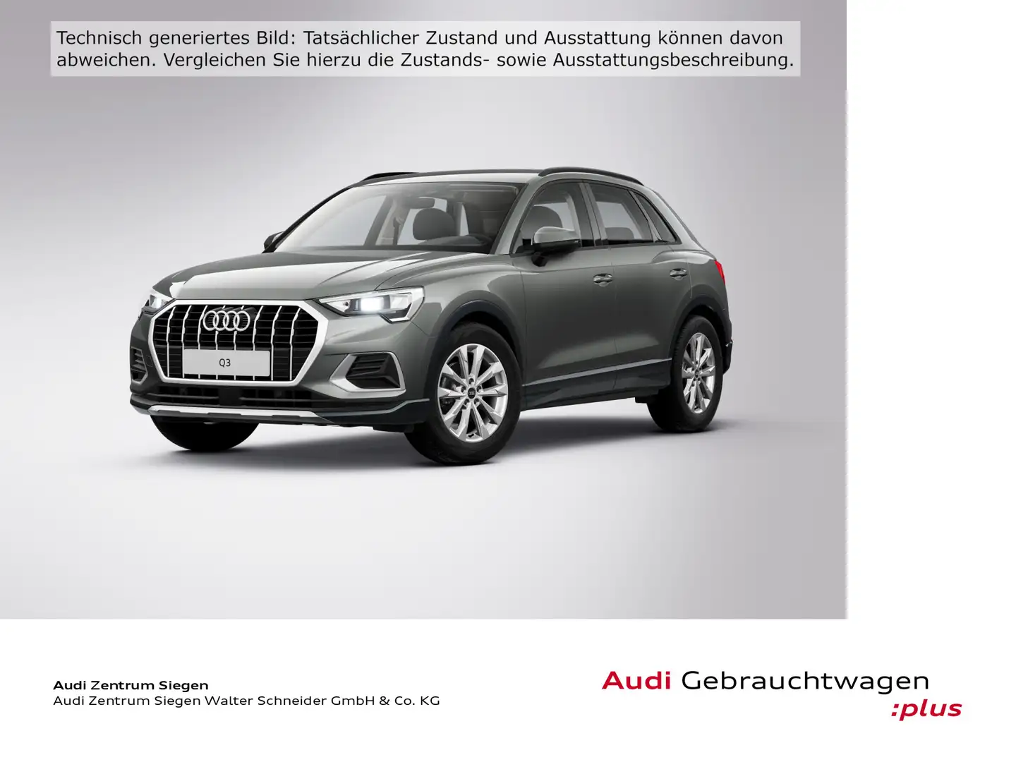 Audi Q3 35 TFSI advanced SHZ Tempomat MMI Plus Grau - 1