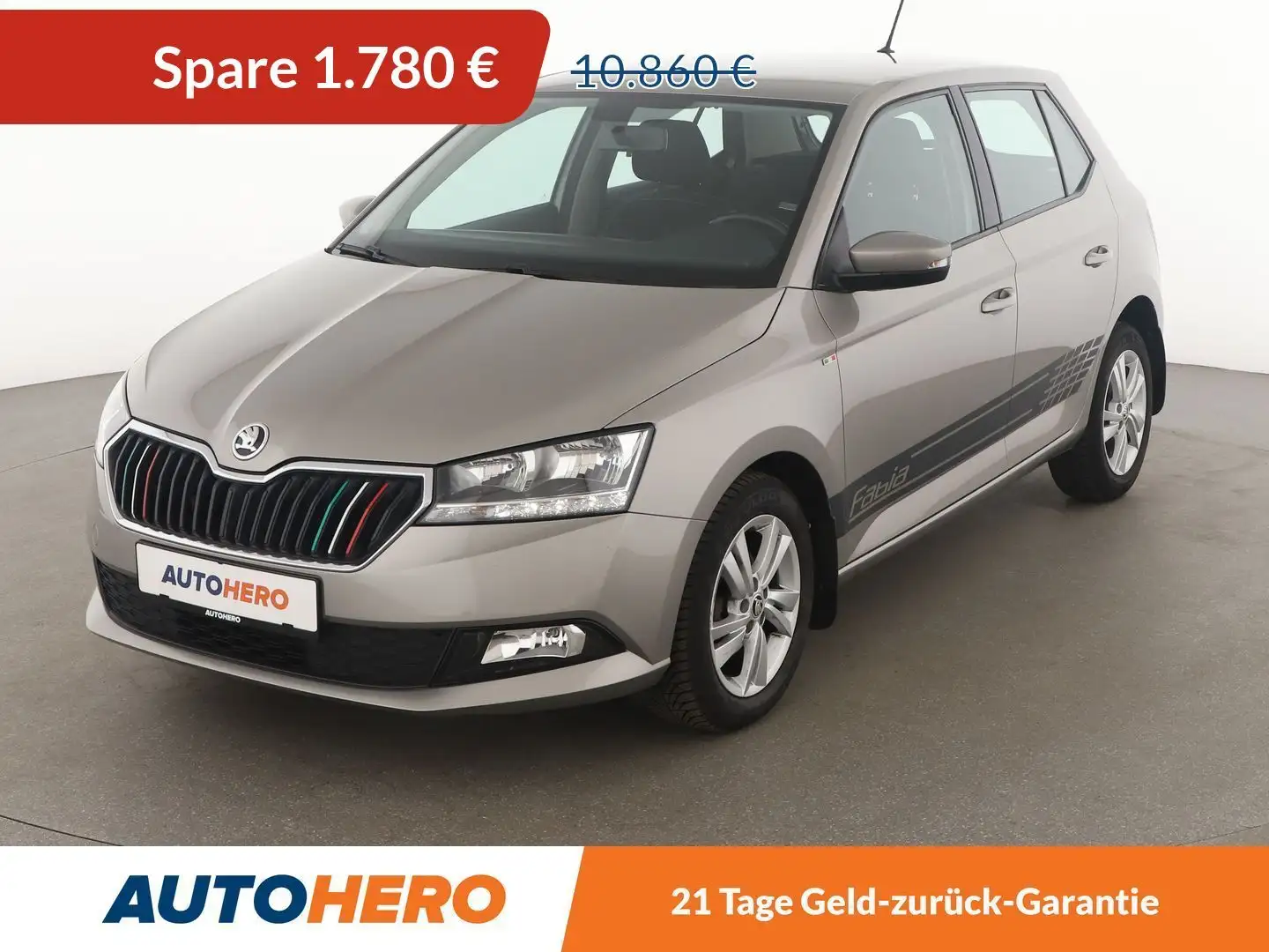 Skoda Fabia 1.0 TSI Ambition*LIM*PDC*SHZ*KLIMA*ALU* Gris - 1