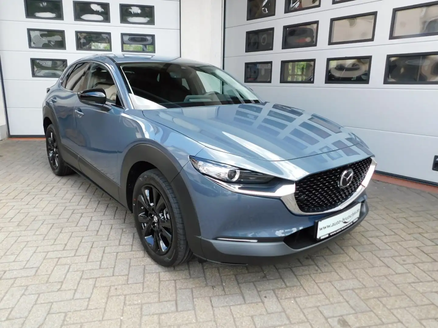 Mazda CX-30 e-SKY-X186 AWD  Homura  Voll-LED/BSM/MRCC/Navi/"AT Blauw - 1