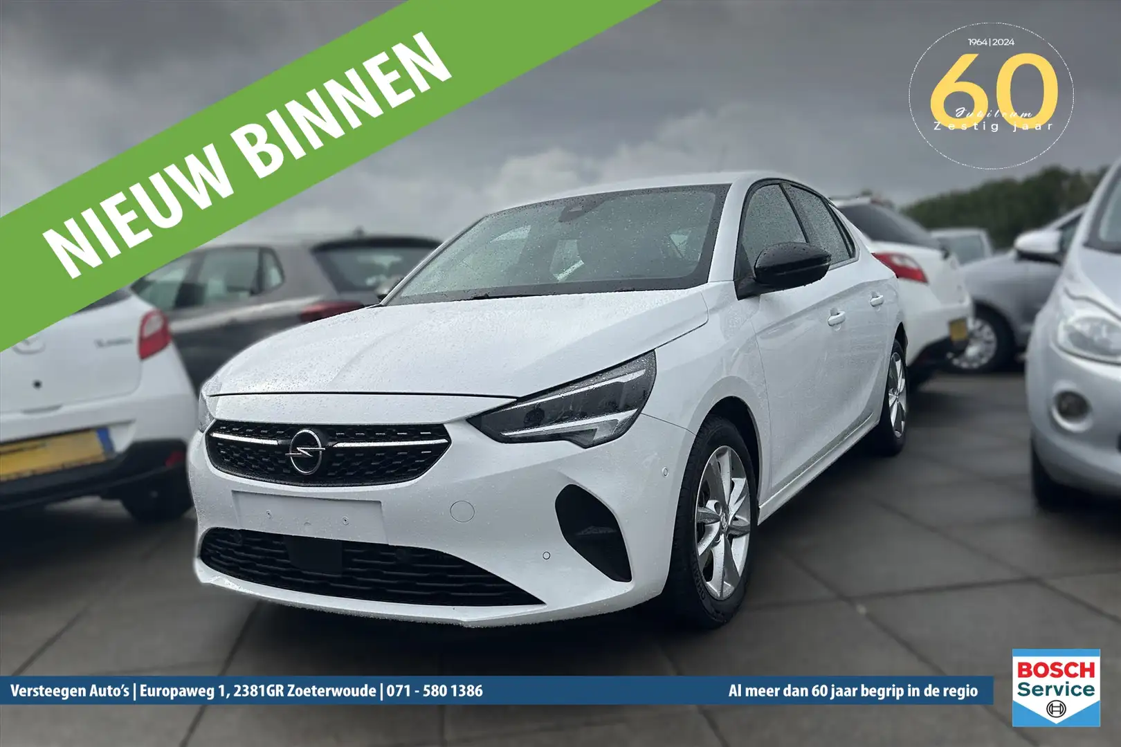 Opel Corsa 1.2 Turbo Start/Stop 100pk Elegance Wit - 1