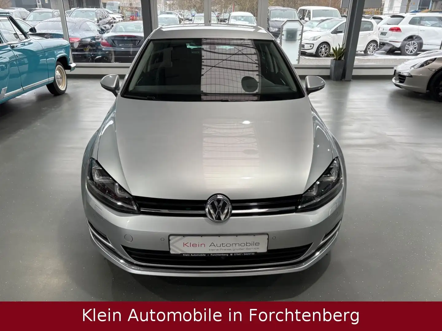Volkswagen Golf 2.0 TDI Highline LederNavKamera ACC Massage Gris - 2