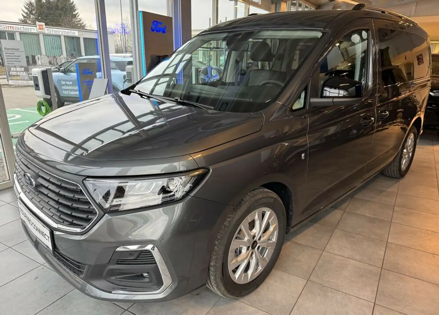 Ford Tourneo Connect Titanium L2 Automatik HerbstAKTION Grau - 2