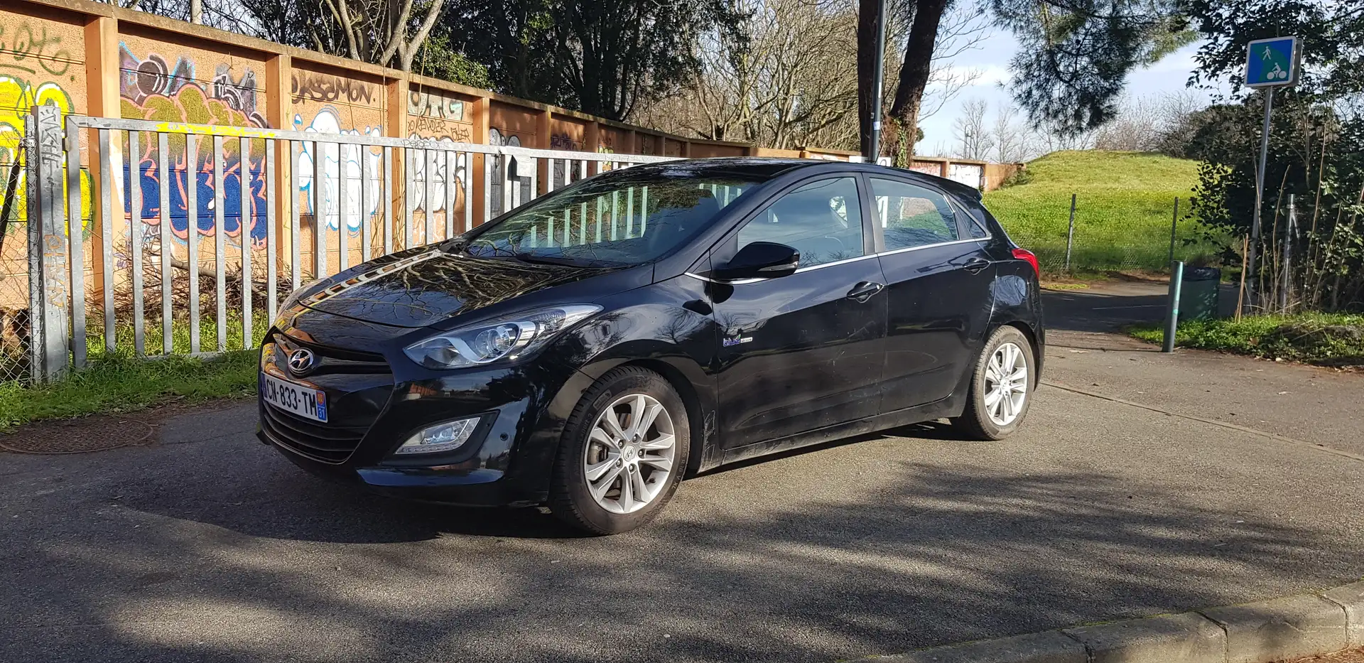 Hyundai i30 i30 1.6 CRDi 110 Blue Drive Pack Inventive Noir - 2