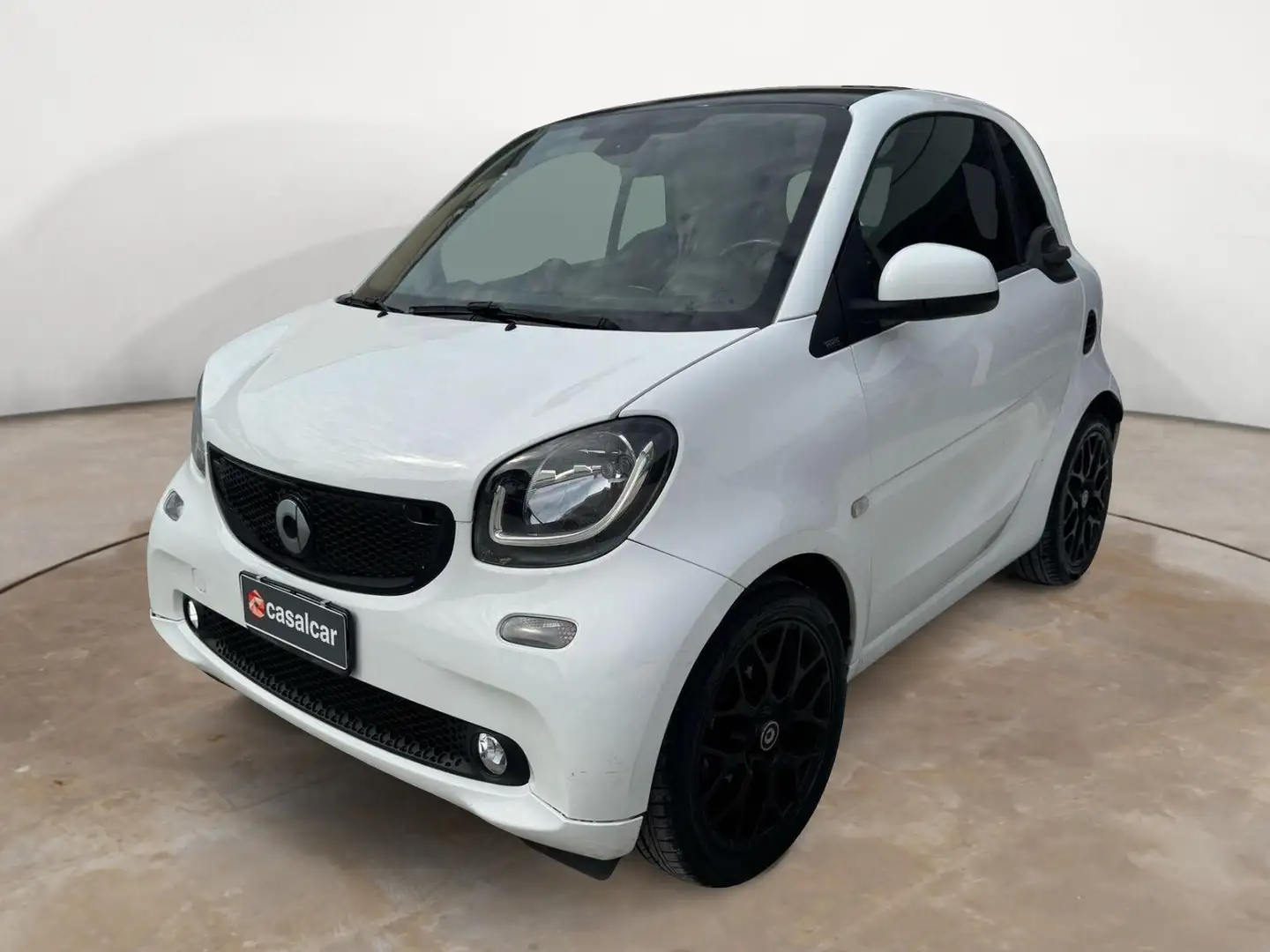 smart forTwo 90 0.9 Turbo twinamic Prime  24 MESI DI GARANZIA Bianco - 1