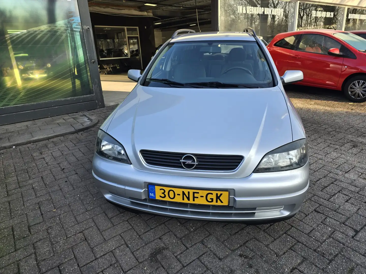 Opel Astra Wagon 1.6 Njoy | AUTOMAAT | 2E EIGENAAR | NIEUWE A Grijs - 2