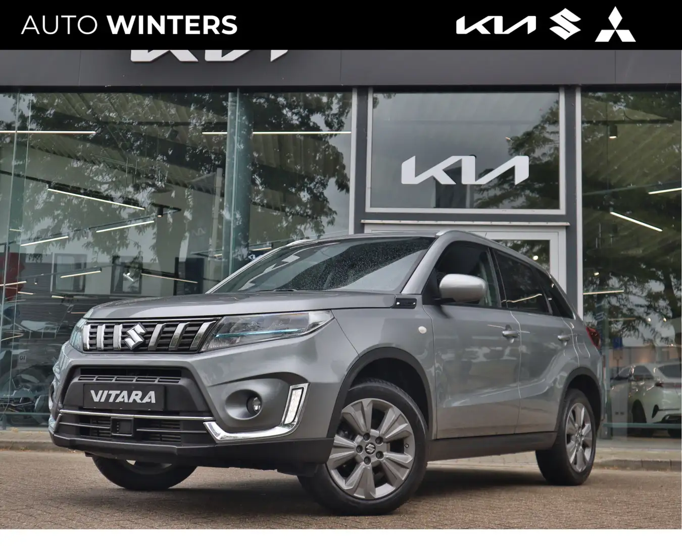 Suzuki Vitara 1.4 Boosterjet Select Smart Hybrid Navi | Camera | Argent - 1