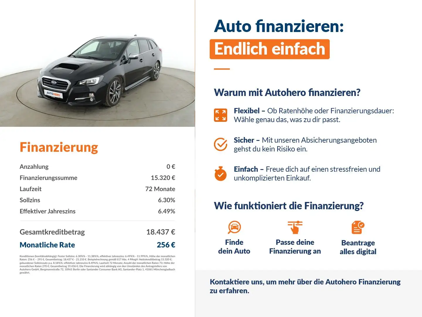 Subaru Levorg 1.6 Sport 4x4 Aut*NAVI*ACC*CAM*SHZ*KLIMA* Schwarz - 2