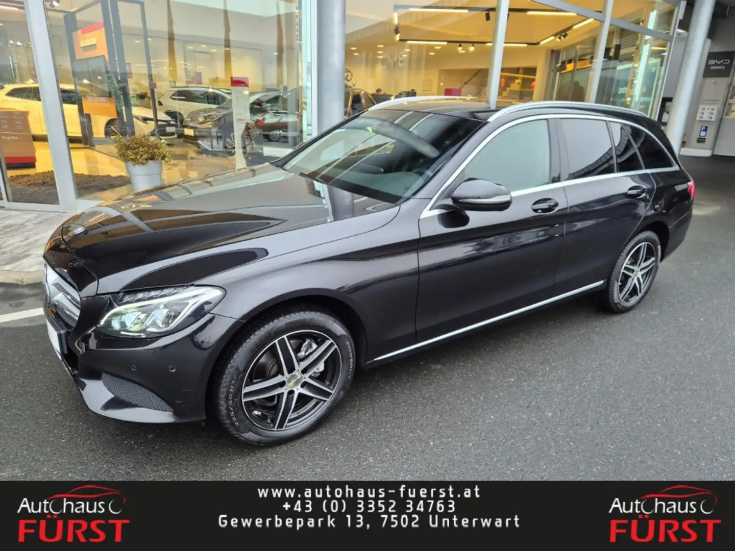 Mercedes-Benz C 220 d T Avantgarde 4MATIC Aut. Schwarz - 1