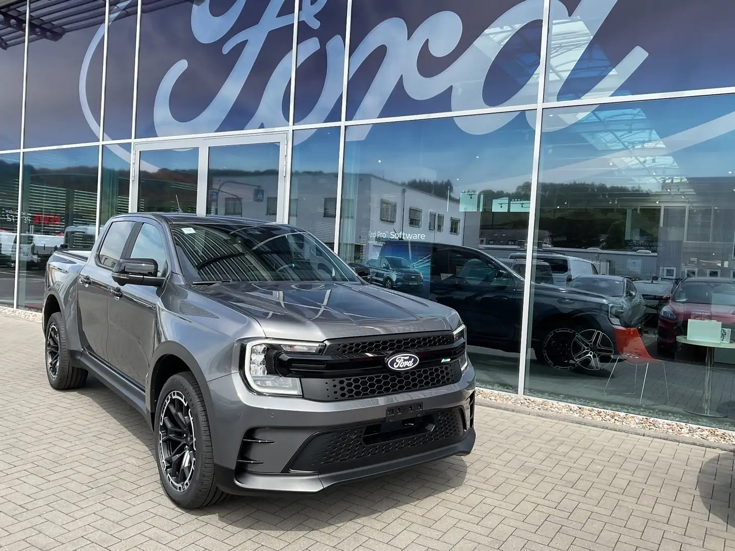 Ford Ranger MS-RT 3.0L V6 e-4WD 240PS *ACC*Ke*AHK*B&O Gris - 1