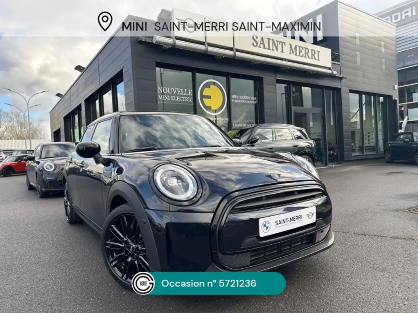 MINI Cooper Cooper 136ch Edition Premium Plus BVA7 Bleu - 1