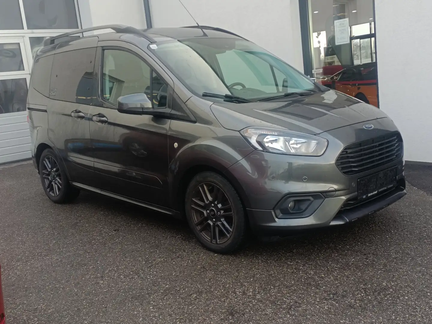 Ford Tourneo Courier Sport 1,0 EcoBoost L1, Teilleder,Sitzheizung Grau - 1